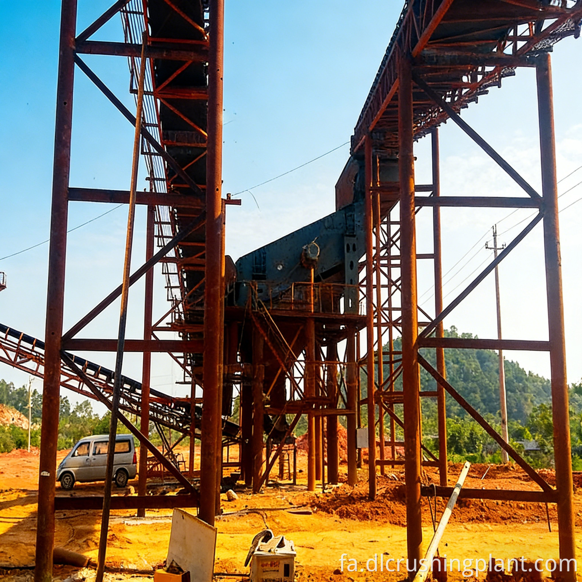 کارخانه سنگدانه با ظرفیت بزرگ 800 TPH 800 TPH Large Capacity Aggregate Plant